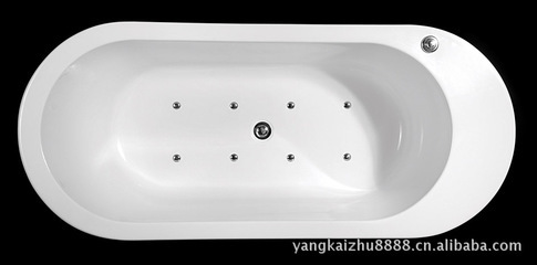 【廠家長期供應優質價格優惠雙裙白色浴缸(圖)】價格,廠家,圖片,浴缸,佛山市南海區千慶五金衛浴設備廠-